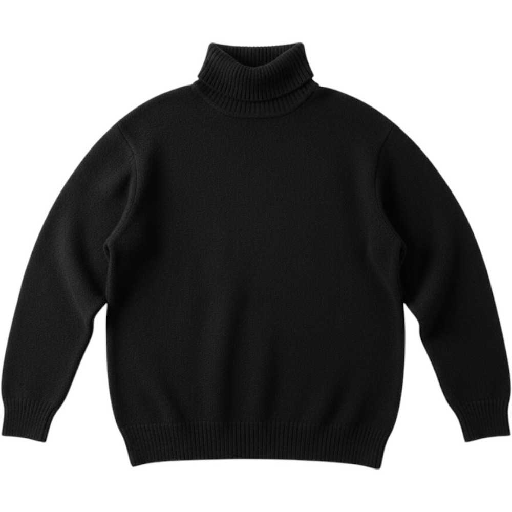 J.McLaughlin Black 100% Cashmere Turtleneck Sweater Womens Small RN 159236